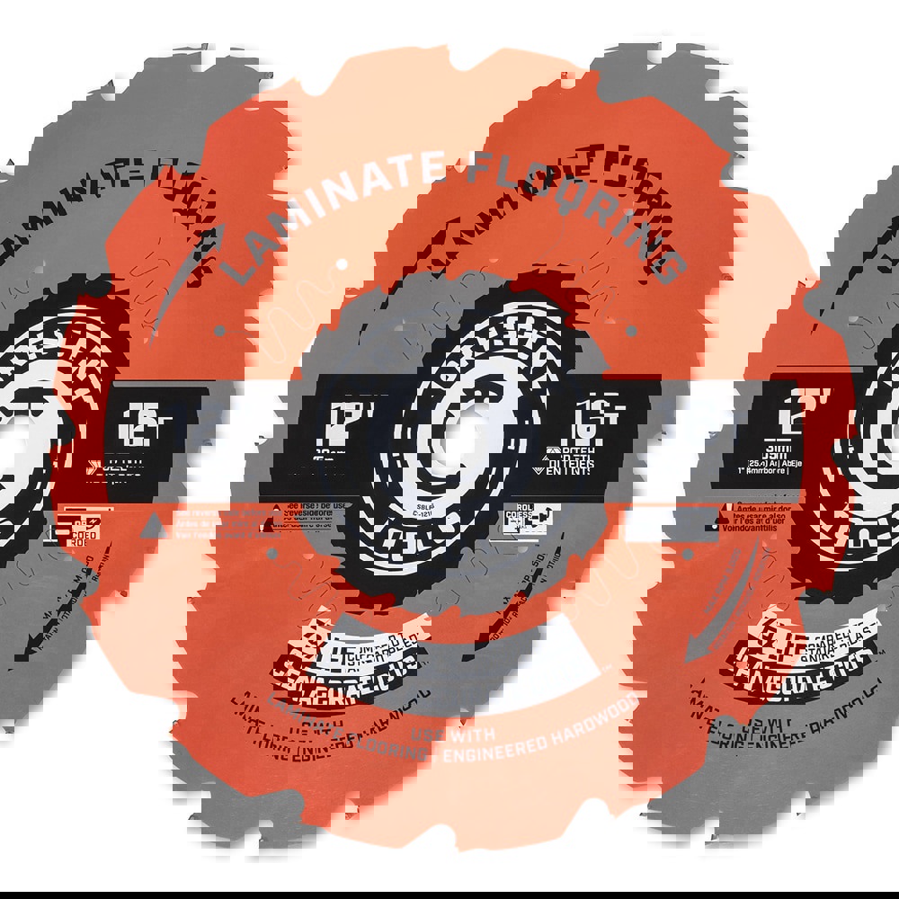 Wet & Dry Cut Saw Blade: 12